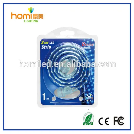 $2.04 5050 high lumens blister packing 220V high-voltage led strip