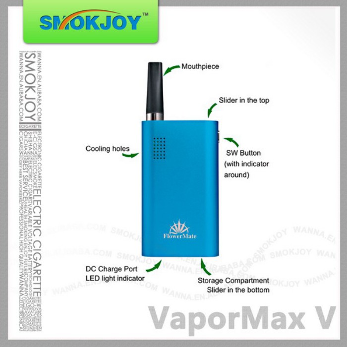 Newest Vaporizer Electronic Cigarette with Oven Technolgoy (flowermate)