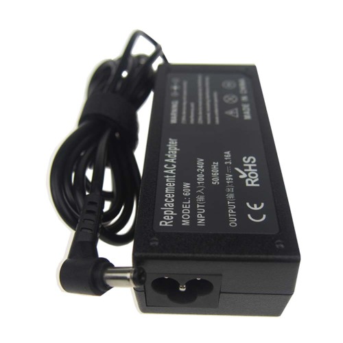 19V 3.16A 60W Laptop Charger For Acer