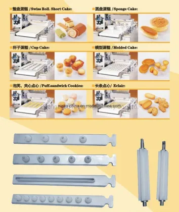 Cake Forming Machine for Chiffon/Sponge/Tiger/Cup Cakes