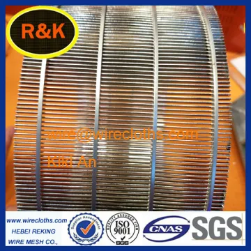 316L Stainless Steel Curved Rolled Wedge Wire Screen