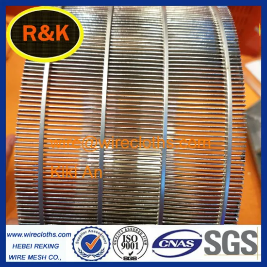 316L Stainless Steel Curved Rolled Wedge Wire Screen