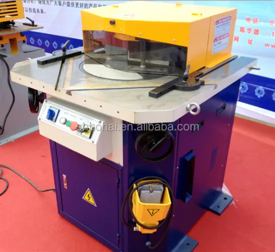 QFB 4x2500 Adjustable Angle Cutting Machine Hydraulic Corner Notcher