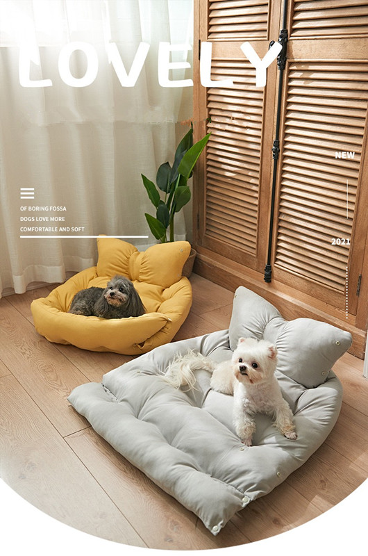 Soft easy clean Sofa-Style Orthopedic Pet Bed Mattress