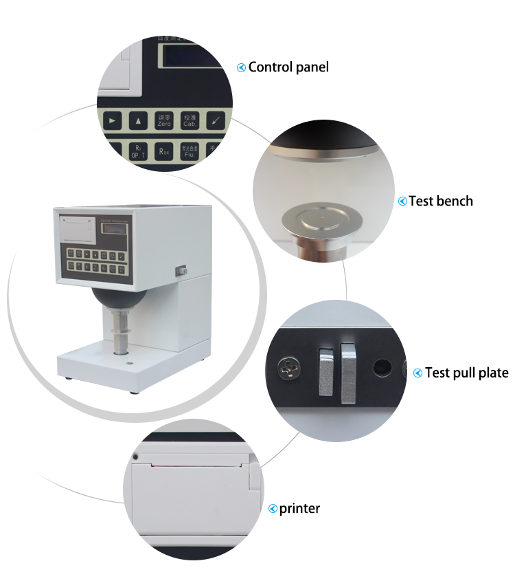 Iso 2470 Iso 9416 Brightness Tester: Whiteness Meter And Color Test ...