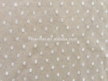 Hot selling cheap embroidered soft tulle fabric