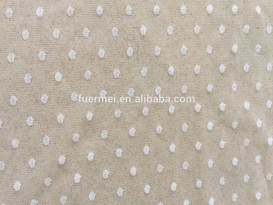 Hot selling cheap embroidered soft tulle fabric