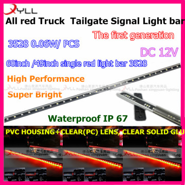 The 1st Gengeration Led truck tailgate signal light bar generation 1 , LED strip truck light ,all red truck tailight