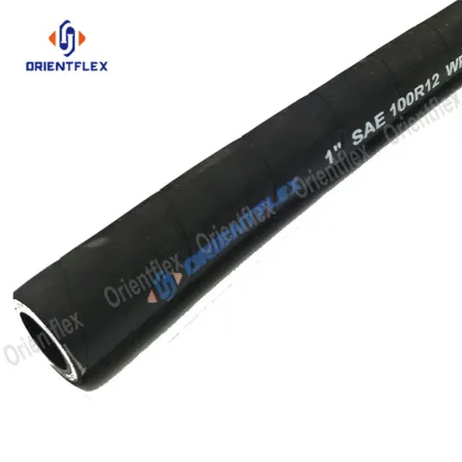 Weather Resistant Wire Reinforced Hydraulic Rubber Hose