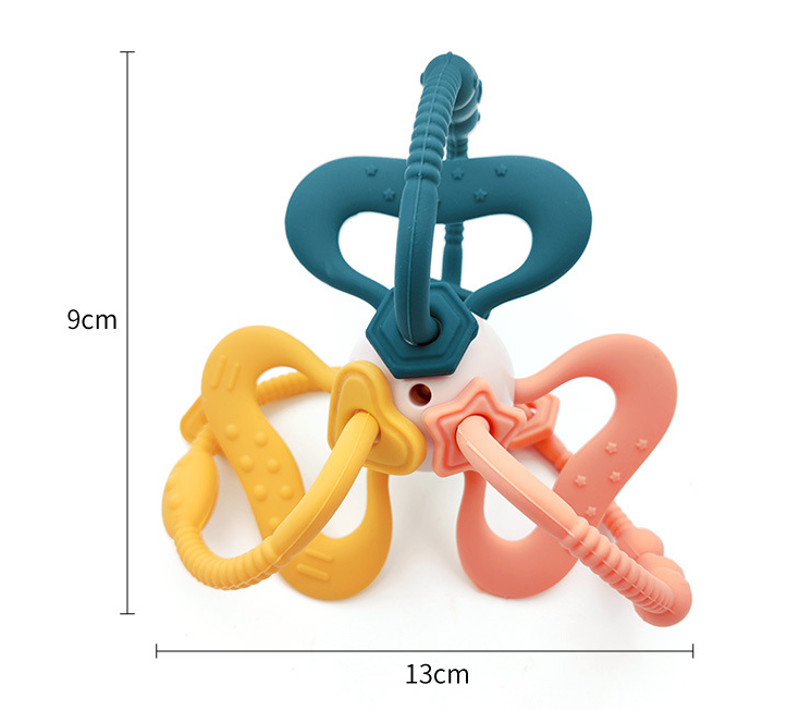 Silicone Rattles Teething Ball Toys