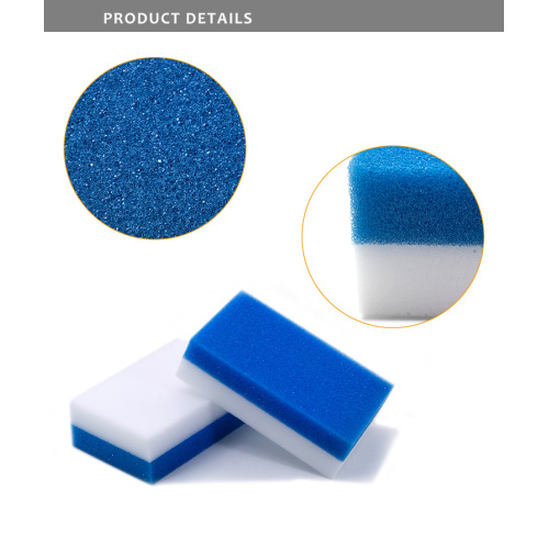 Spong Magic Eraser Sponge Compressed Magic Cleaning Sponge Pad with Scouring Pad Supplier