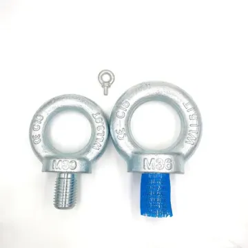 DIN580 Zinc Coated Lifting Eye Bolt Industrial Grade