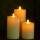 Battery Powered Moving Flame Led Wax Flameless Candles