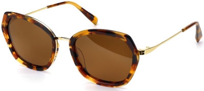 C4 Acetate Sunglasses Tortoiseshell-Gold