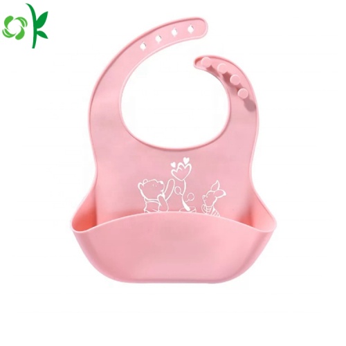 O mais novo babador de bebê à prova d&#39;água de silicone para refeição