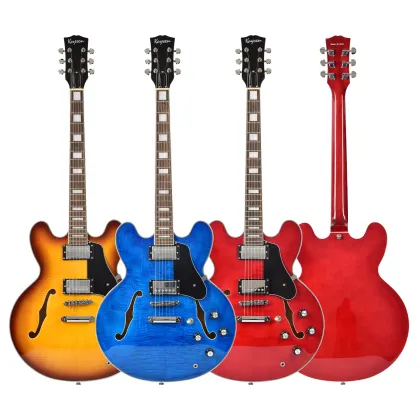 Semi-hollow Electric Guitar 6-string Electric Guitar