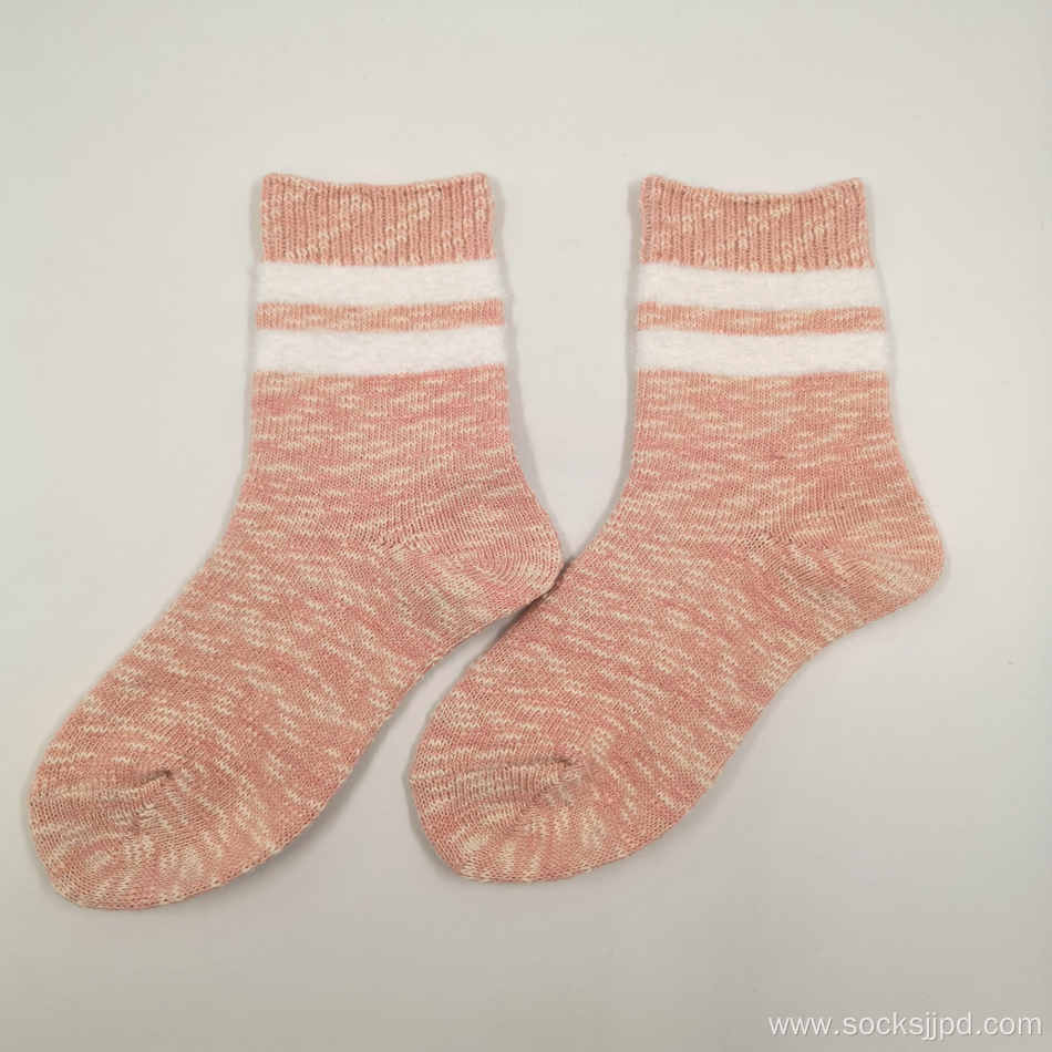 Custom Women's Striped Crew Socks