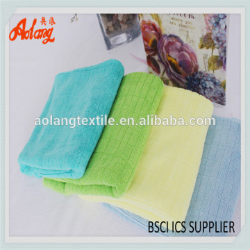 Microfiber cloth microfiber lattice cloth weft knit microfiber kitchen towel