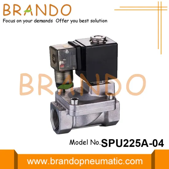 24VDC Stainless Steel Solenoid Valve SPU225A-03 SPU225A-04
