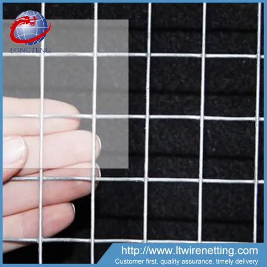 Heavy gauge square hole 2x2 10x10 galvanized welded wire mesh panels