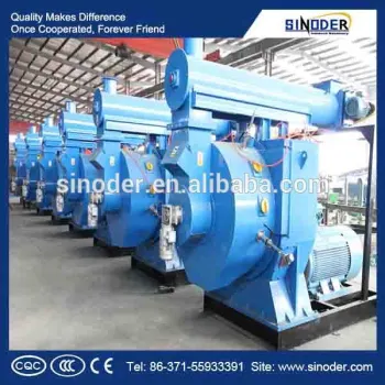 Supply Biomas Fuel wood pellet making machine / Wood Pellet mill -- Sinoder Brand