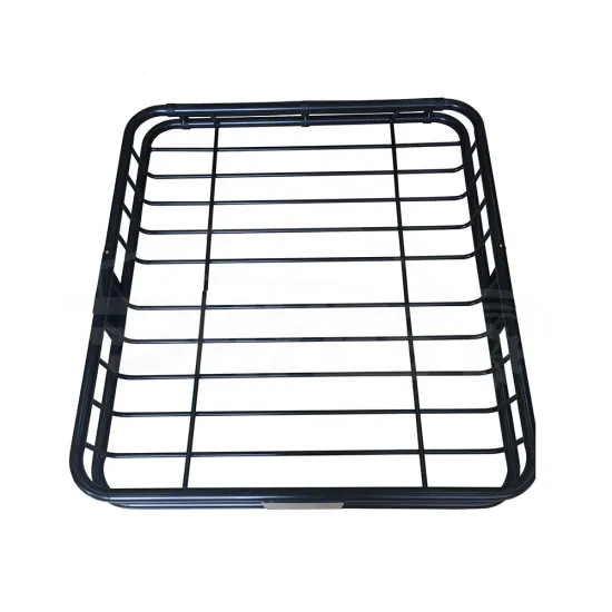 Universal Steel Rooftop Cargo Basket Racks for 4x4 Off-Road SUVs