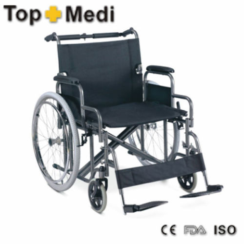Topmedi Heavy Duty Extra Wide Seat Cheap Price Wheelchairs Tsw209ae61