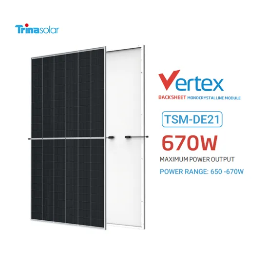 Trina Solar TSM-DE Series High-Power 700W to 600W Mono PV Panels for Commercial Use