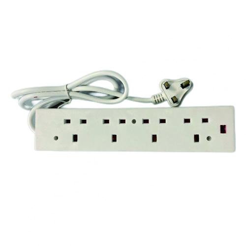 Δείκτης NEON 4 Way Extension Lead Sockets