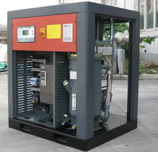 90KW 120HP Direct Driven Screw Silent Air Compressor for Power or Electronic Industry