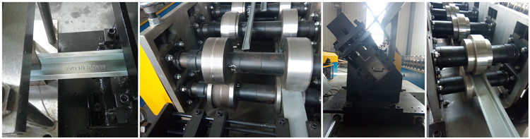 omega channel cold rollforming machine )