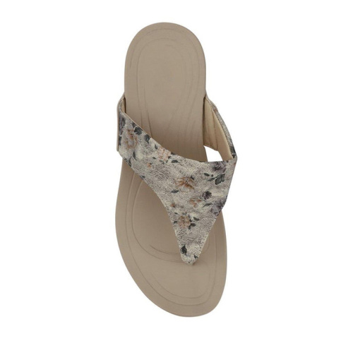 Comfortable Thick Heel Roman Sandals With Toe Design