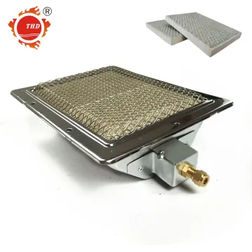 Easy Installation Gas,LPG Ceramic Plate Infrared IR Gas BBQ Grill Burner HD220