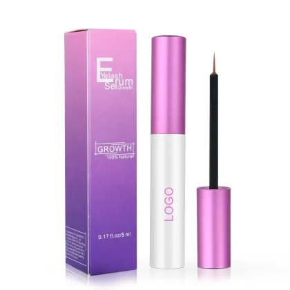 Premium Organic Eyelash Growth Serum and Eyebrow Enhancer - Non-Irritating and Effective