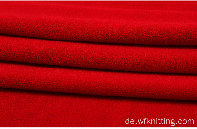 Stretch Gebürstetes 100% Polyester Polar Fleece Material