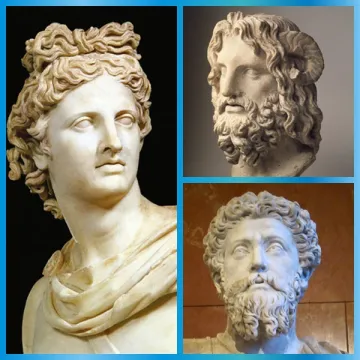 Exquisite handcarved stone head bust