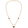 Cadena de oro moderno 2018 collares de perlas