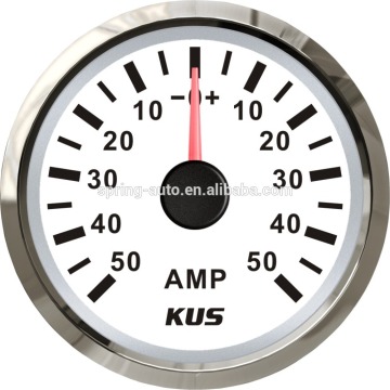 52mm Ammeter/AMP gauge +/--50A with backlight 12V 24V working voltage
