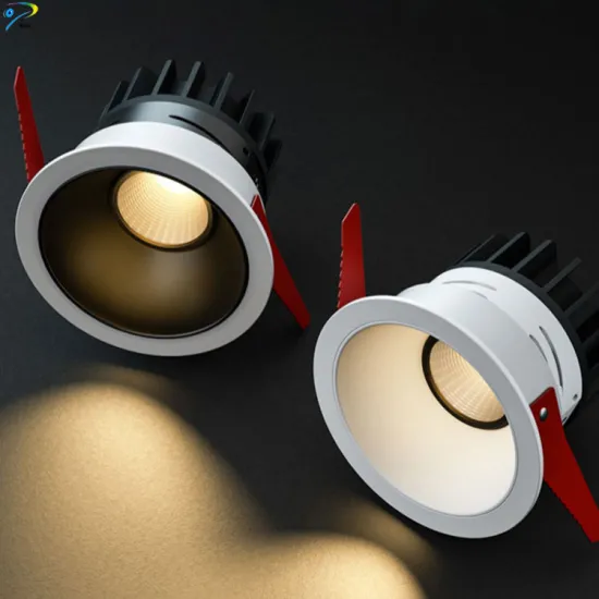 Adjustable Chrome Cob Ceiling LED Recessed Downlight with Double Lamps