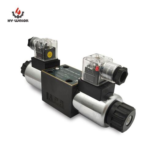 Solenoid Diverter Valve DC24V Hydraulic Two-Way Solenoid DSG-02 Reversing Valve Manufactory