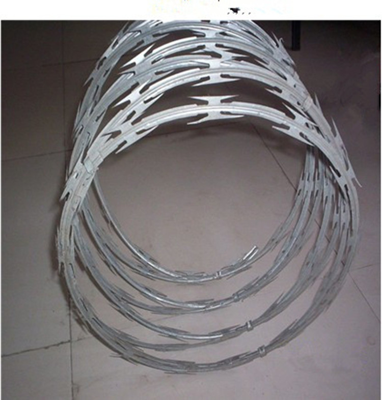 Hot Dip Galvanized High Security Razor Barbed Wire