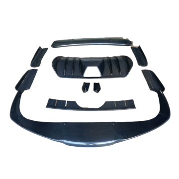 High-Quality Ferrari F430 Carbon Fiber Body Kit: Front Lip, Side Skirts, Hood, Rear Diffuser, and Spoiler