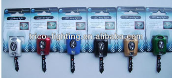 1 led plastic key light with different body color