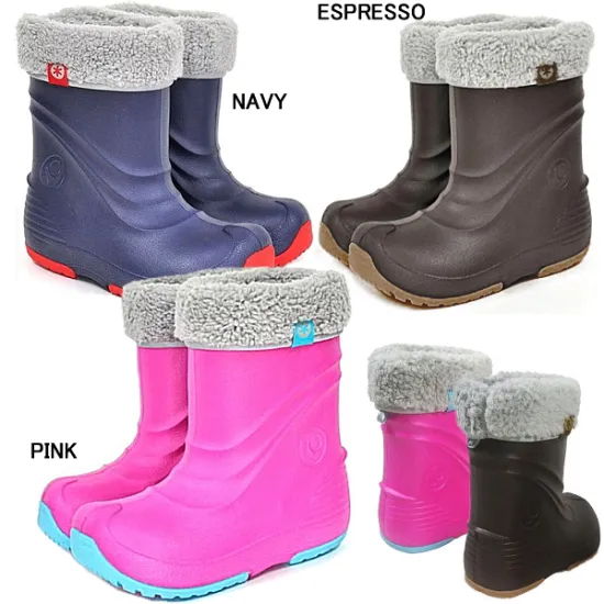Very Light and Colorful Kid's EVA Winter Boots ,waterproof eva rain shoes
