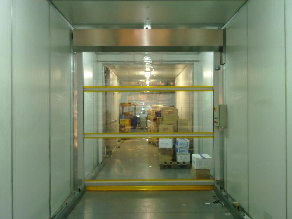 Logistics Parks Application Spiral Rolling Shutter Doors