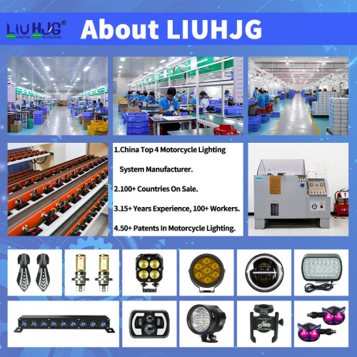 LIUHJG 4x4 IP65 Motorcycle Car LED Headlights Waterproof Motorbike Spotlights Work led Fog Light