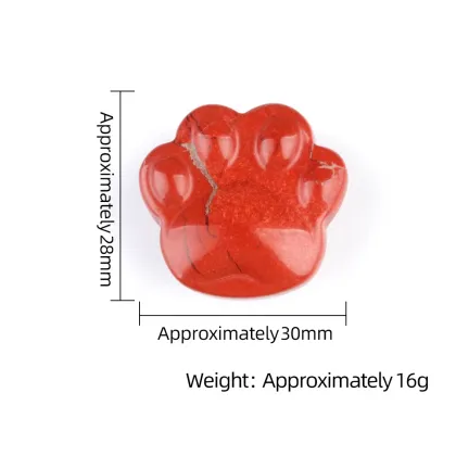 Tiger Eye Cat Claw Keychain Handmade Craved Animal Palm Pendant Key Accessories