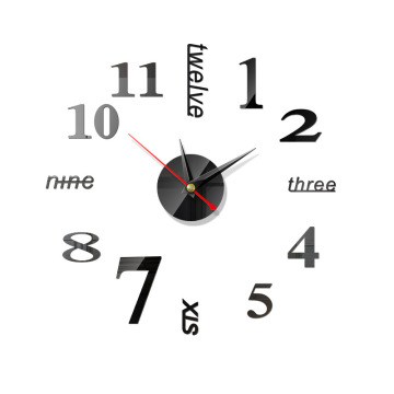 14 Inch Modern Acrylic 3D DIY Wall Clock Quartz Wall Uhr" 

However, to make it more search-engine friendly and concise, you might consider:

"14 Inch Modern Acrylic 3D DIY Quartz Wall Clock