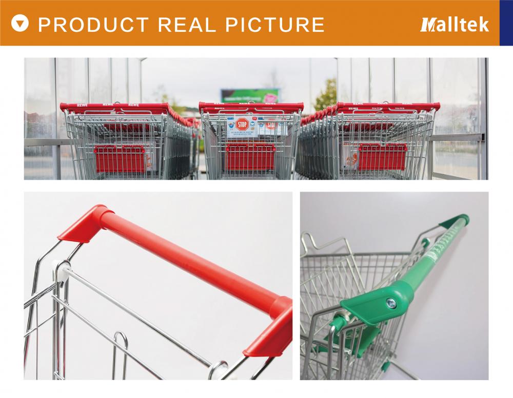 Supermarket shopping trolley Handle bar