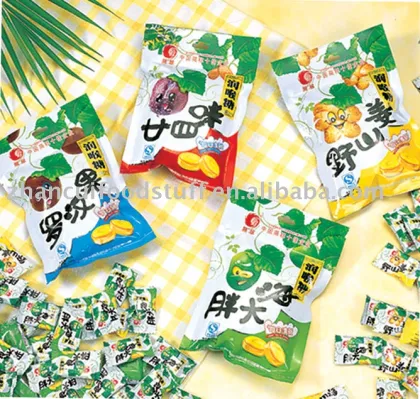 throat-moistened candy